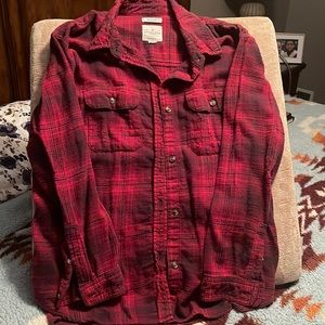 American Eagle Destroyed flannel shirt